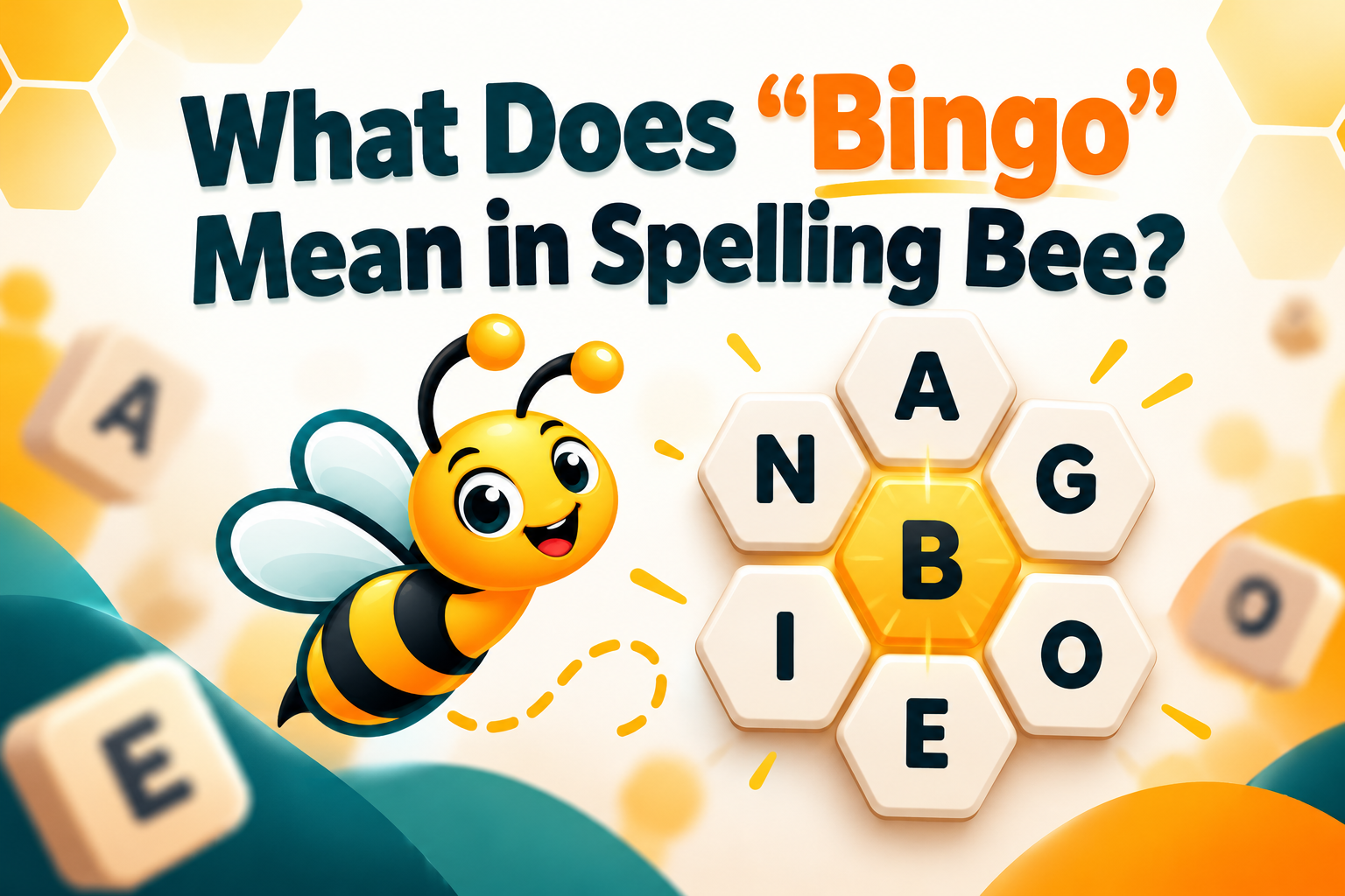 Bingo in the Spelling Bee